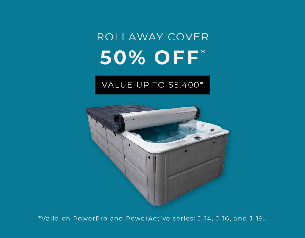 Jacuzzi swim spa rollaway promotion